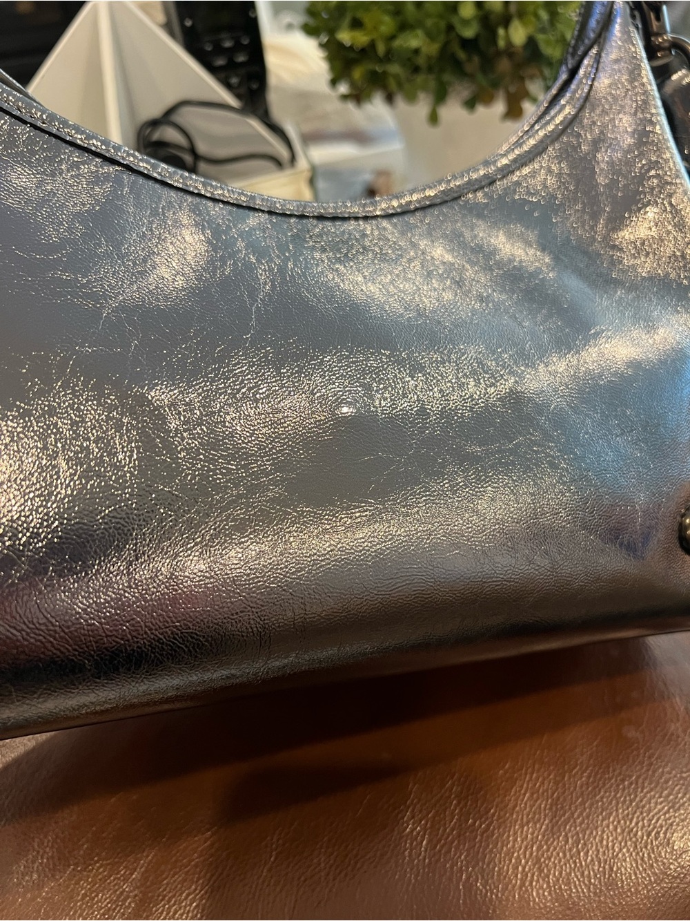 NWT Coach Juliet Shoulder Bag Anthracite - Picture 15 of 15